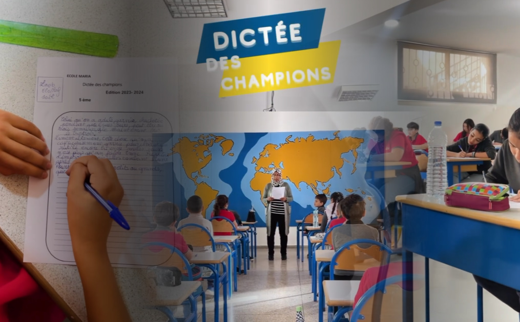 Éclats d’Orthographe : La Dictée des Champions à l’École Maria – Édition 2023-2024