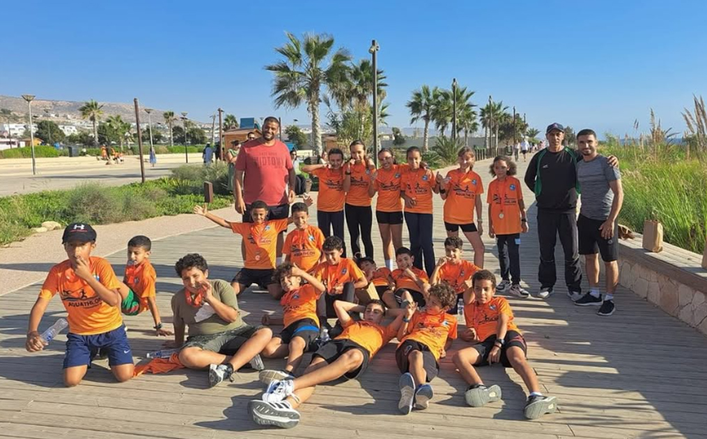 Aquathlon à Taghazout Bay : fierté et esprit sportif